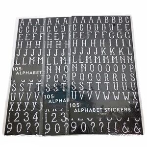 Halloween Alphabet Letter Stickers Scrapbooking Crafting Planner Accessories